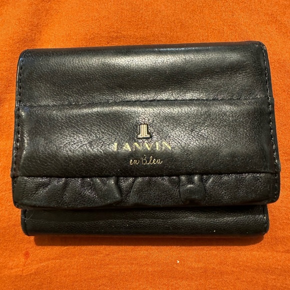 Lanvin compact wallet trifold - Picture 1 of 6
